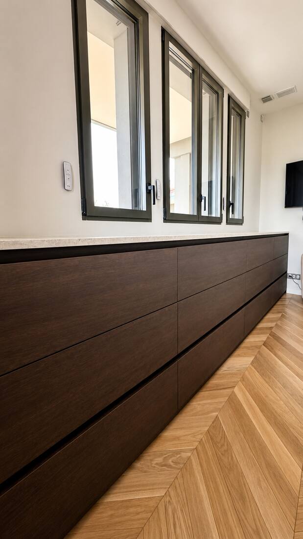 Dressing sur mesure du projet Hassani