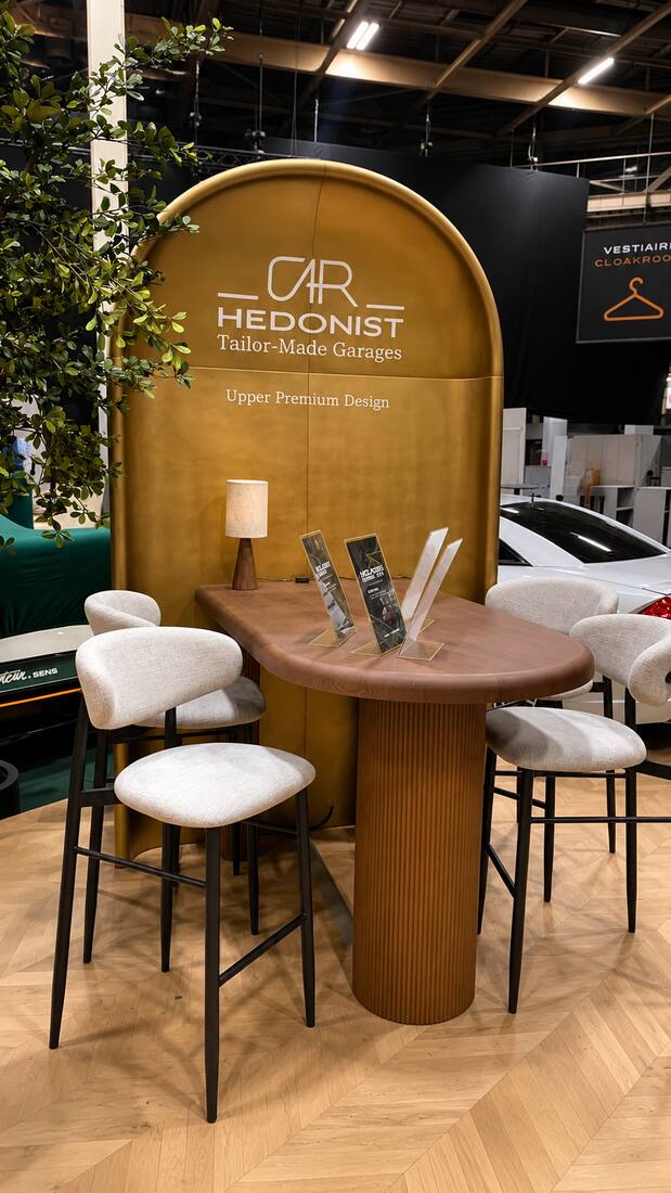 Arche sur mesure du projet Retromobile