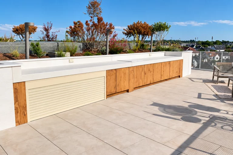 Aménagement de terrasse sur mesure en bois, AAEC Agencement